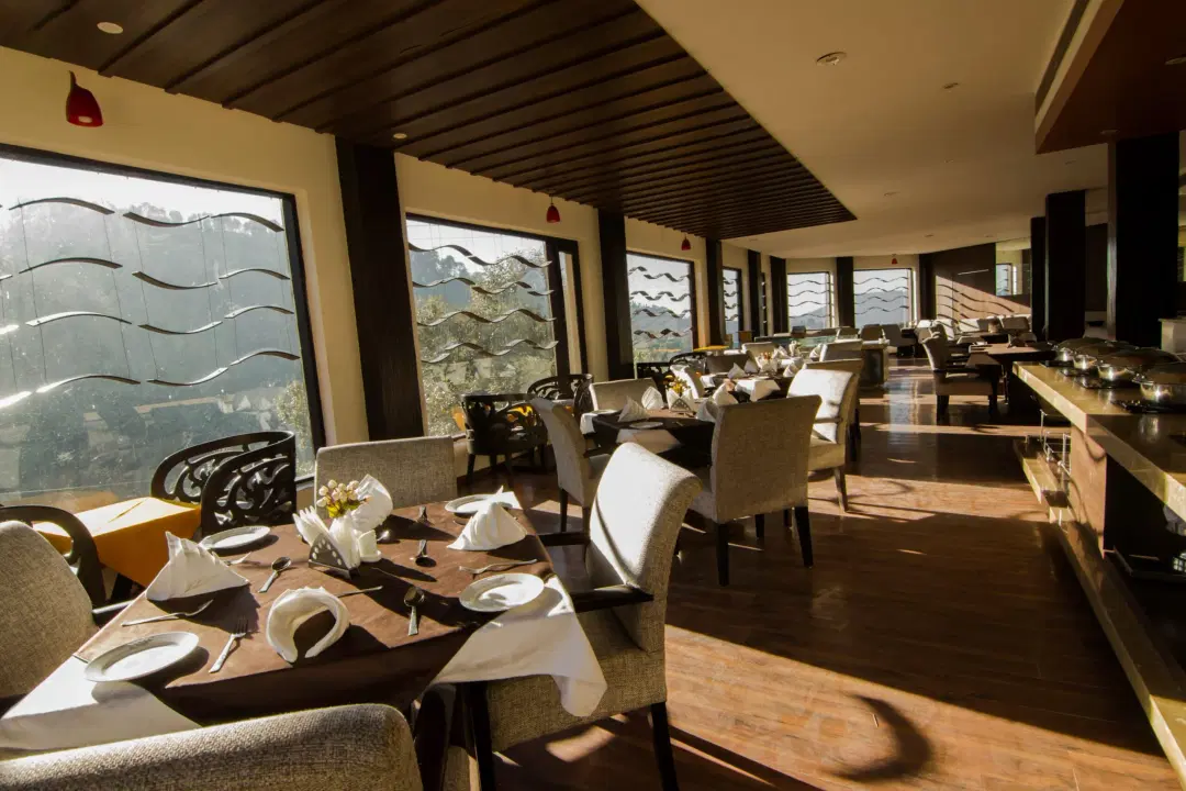 Dining by Shimla Heaven Resort
